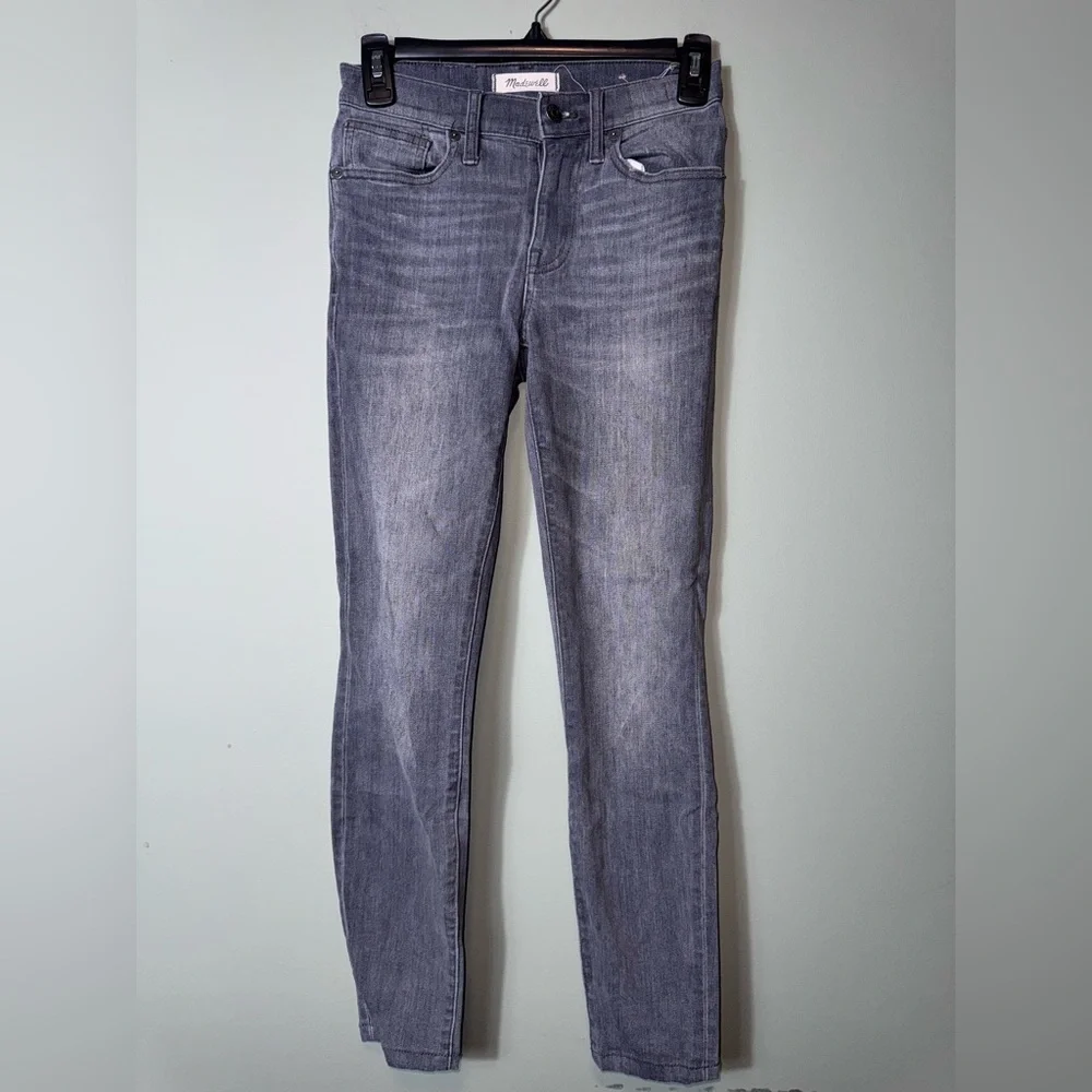 Madewell Women’s 9” High‎ Rise Skinny Skinny Jeans Size 24 Black Wash
